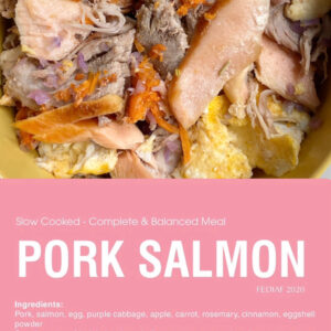 Pork Salmon Dog Food