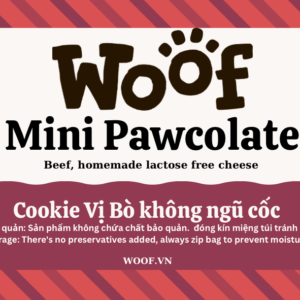 PAWcolate - Grain free cookie beef flavor