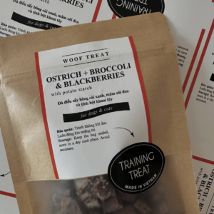 Ostrich Blackberries Broccoli 100g
